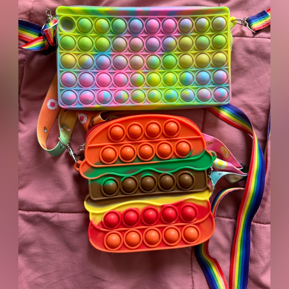 Kids Pop-it Purses